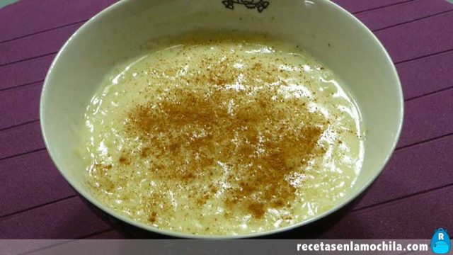 Arroz con leche en Thermomix
