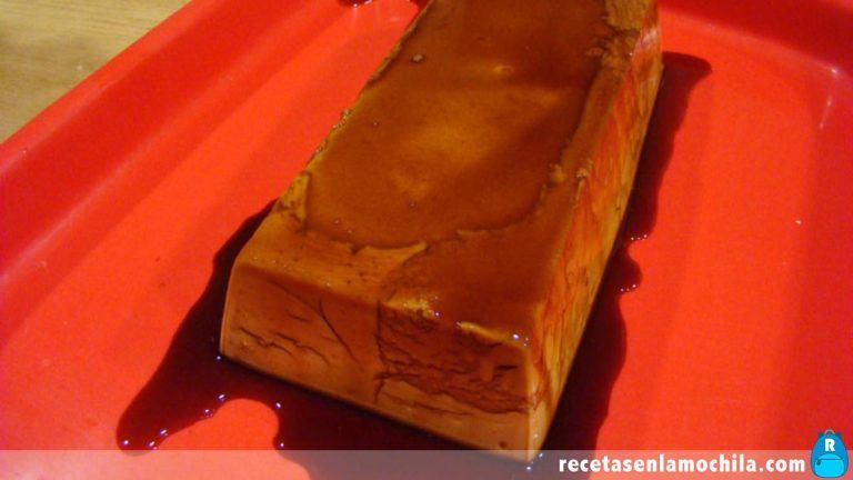 Receta de flan de cuajada de queso Philadelphia