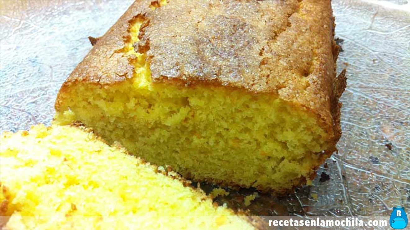 Bizcocho de naranja con Thermomix
