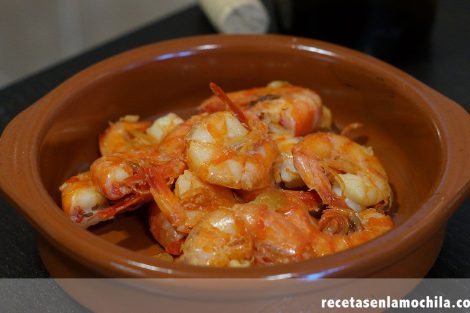 Gambas al ajillo