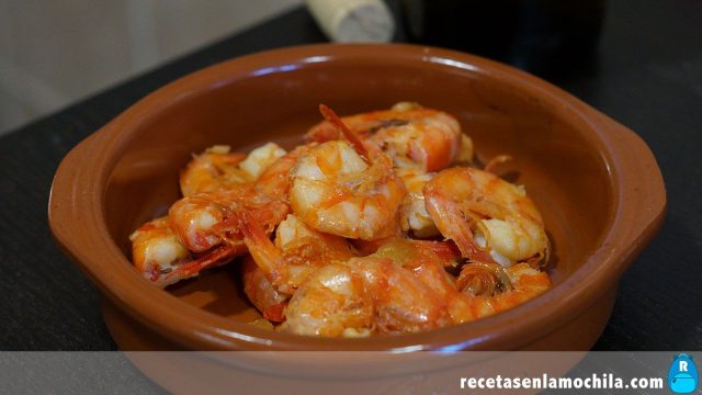 Gambas al ajillo