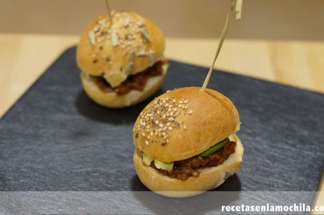 Pulled pork o cerdo desmigado con salsa barbacoa