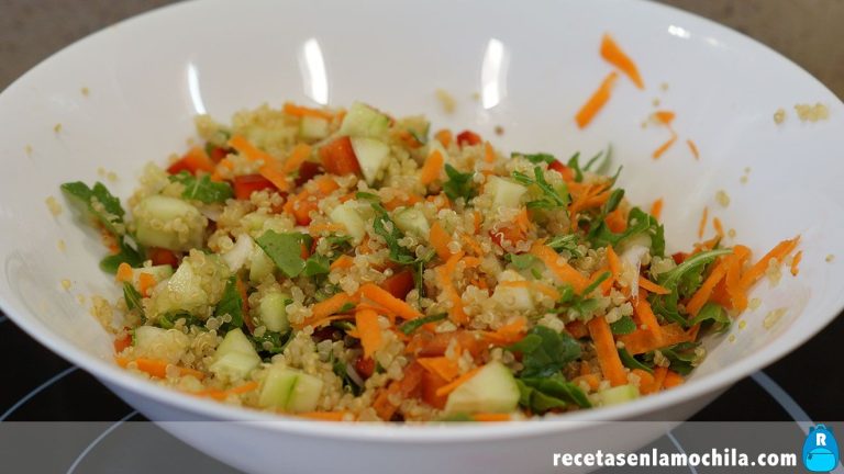 Cómo hacer ensalada de quinoa