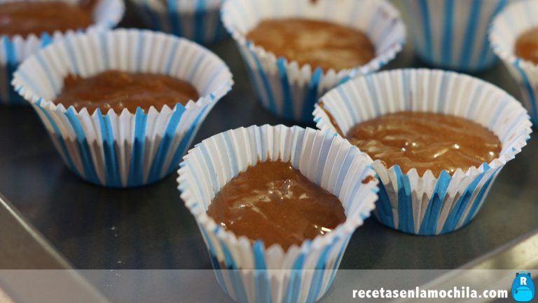 Cómo hacer magdalenas de chocolate