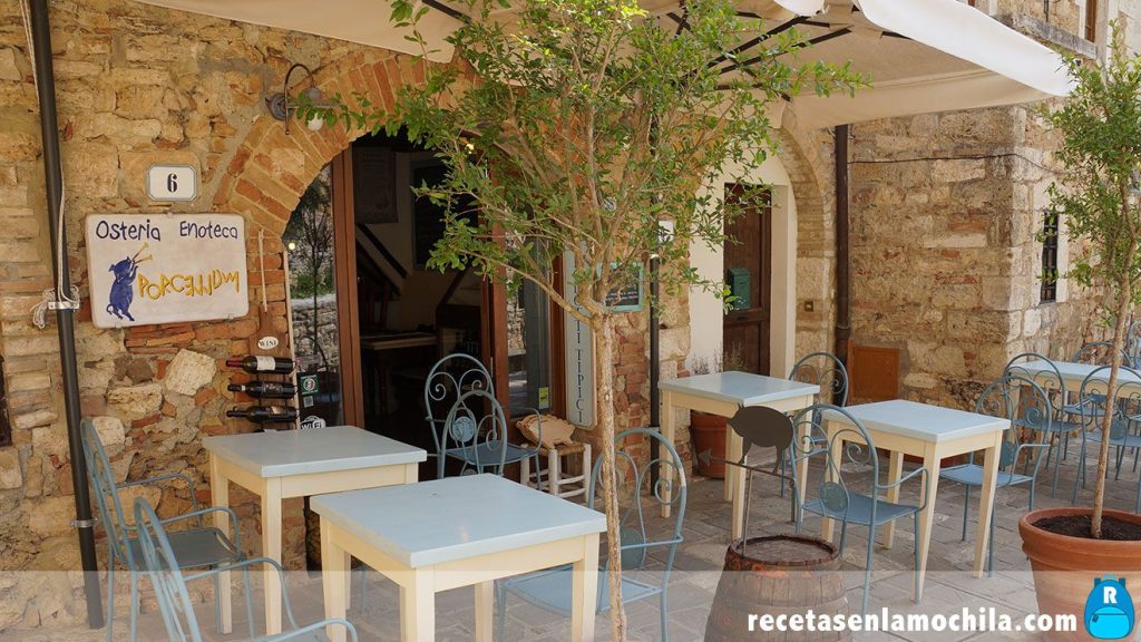 Osteria Enoteca Porcellum de Bagno Vignoni