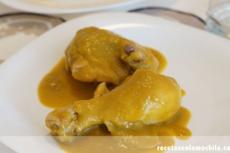 Pollo a la cerveza