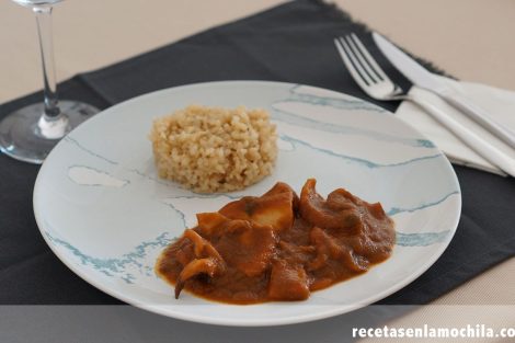 Sepia en salsa