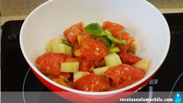 Cómo hacer gazpacho andaluz