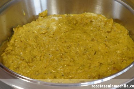 Curry korma de pollo