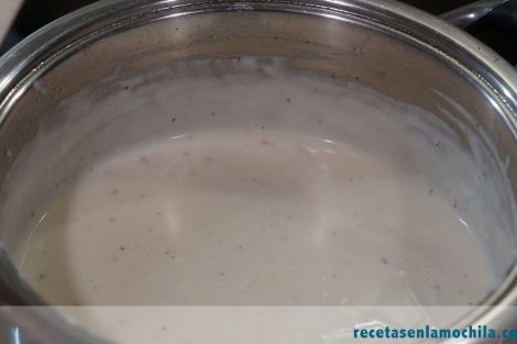 Receta de salsa bechamel
