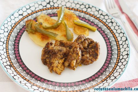 Pollo al ras el hanout