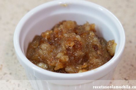 Receta de cebolla caramelizada