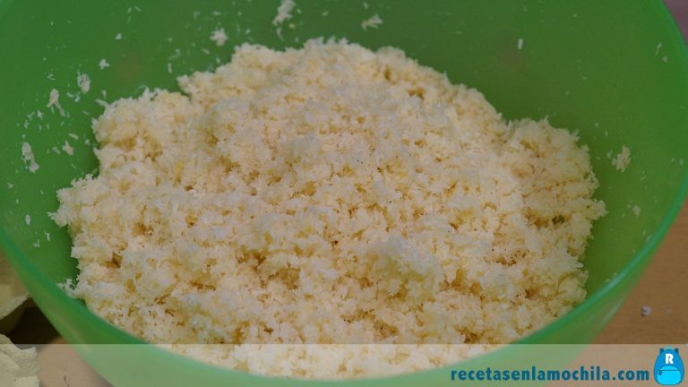 Masa para coquitos