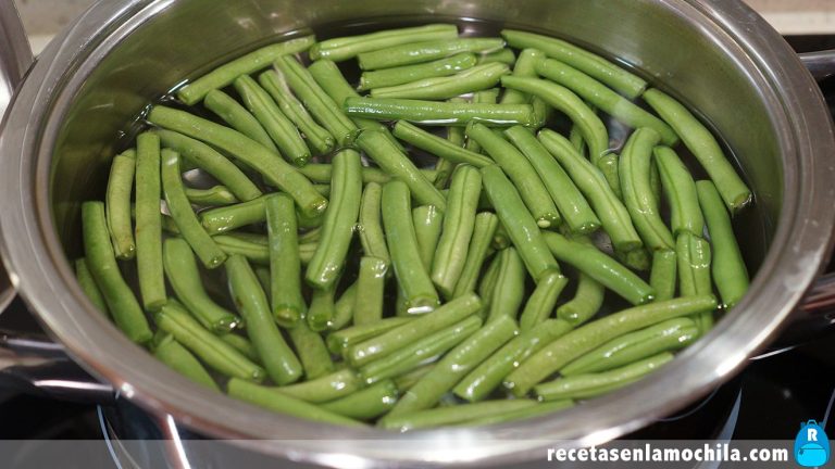 Cómo preparar judías verdes con jamón