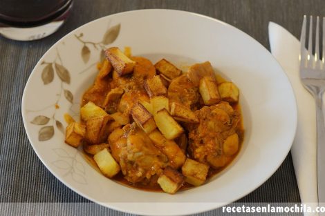Conejo en salsa