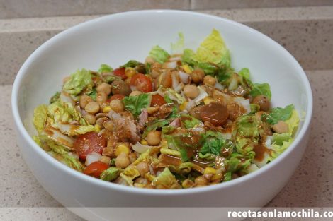 Ensalada de garbanzos