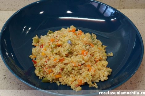 Quinoa con verduras