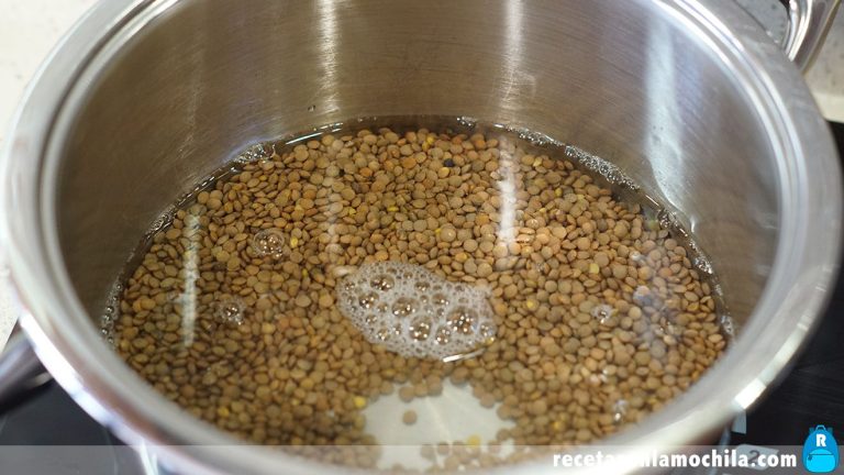 Cómo preparar lentejas con chorizo