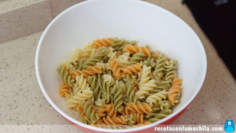 Cómo preparar ensalada de pasta
