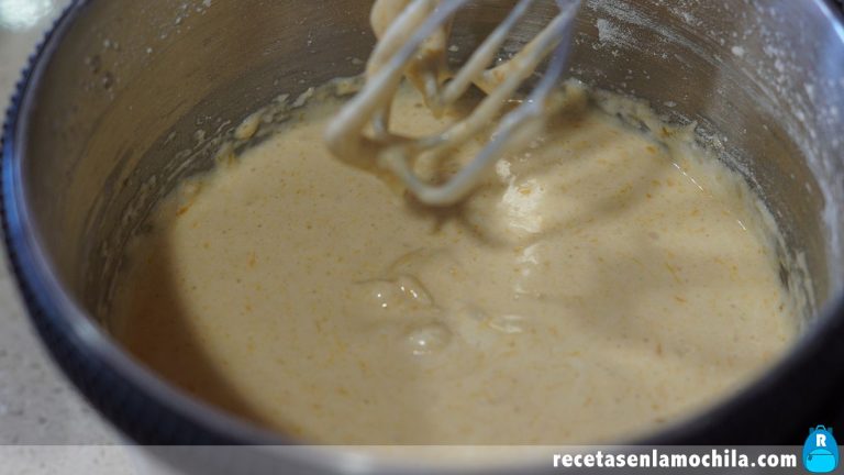Masa de bizcocho de calabaza
