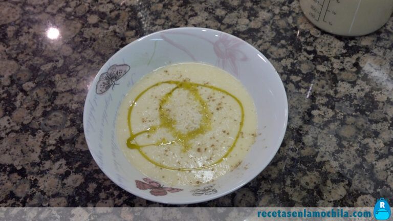 Receta de crema de calabacín