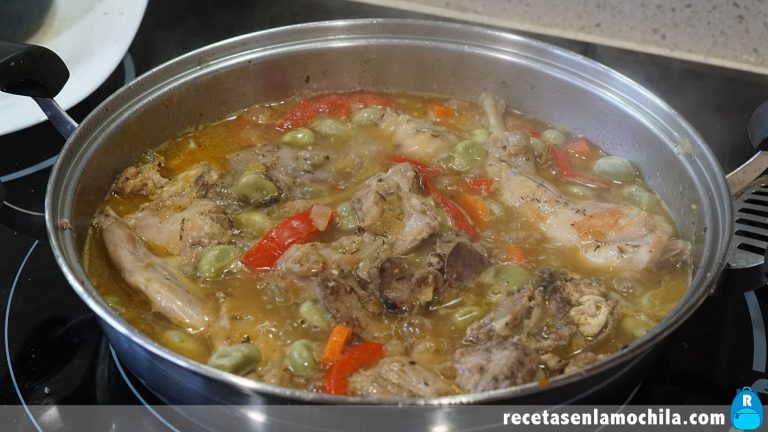 Cómo hacer conejo guisado con verduras