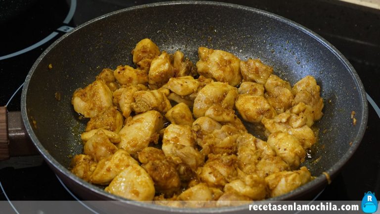 Cómo preparar pollo al curry