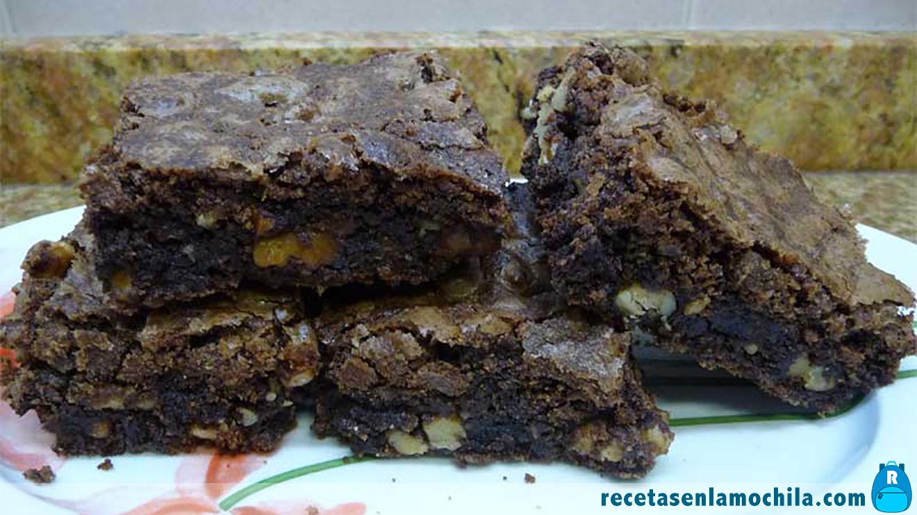 Brownie con Thermomix