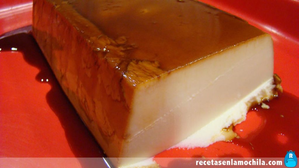 Flan de cuajada y queso philadelphia con Thermomix