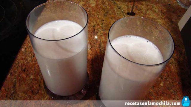 Leche de pantera con Thermomix