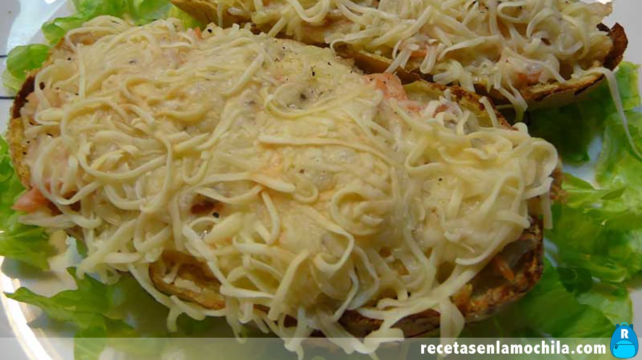 Receta de patatas rellenas para Thermomix