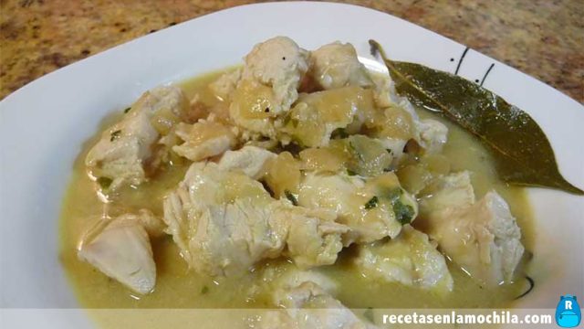 Receta de pechugas de pollo guisadas en thermomix