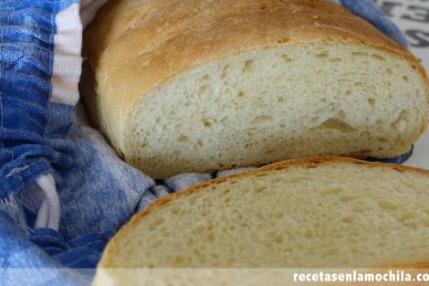 Pan para torrijas enriquecido con leche en Thermomix