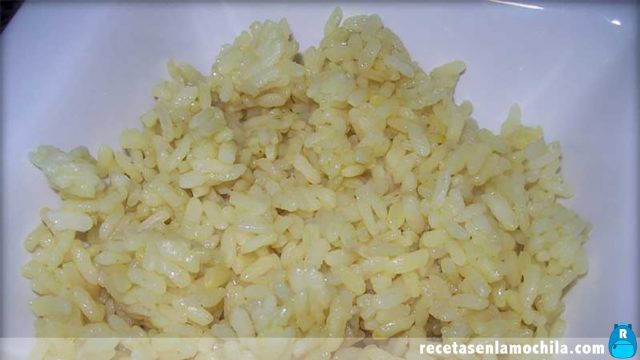 Receta de arroz blanco con Thermomix