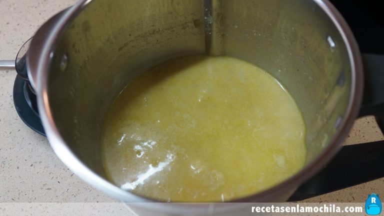 Cómo hacer crema de coliflor al curry con Thermomix