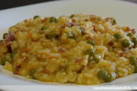 Risotto de verduras con Thermomix