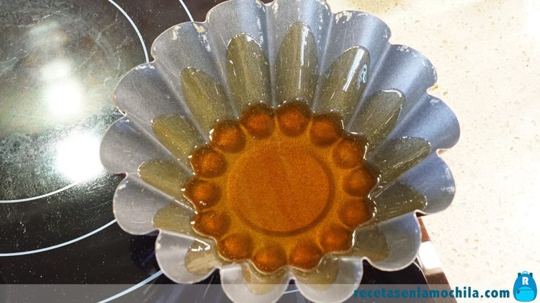Caramelo para pudin casero