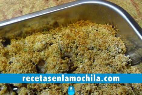 Champiñones crujientes con Thermomix