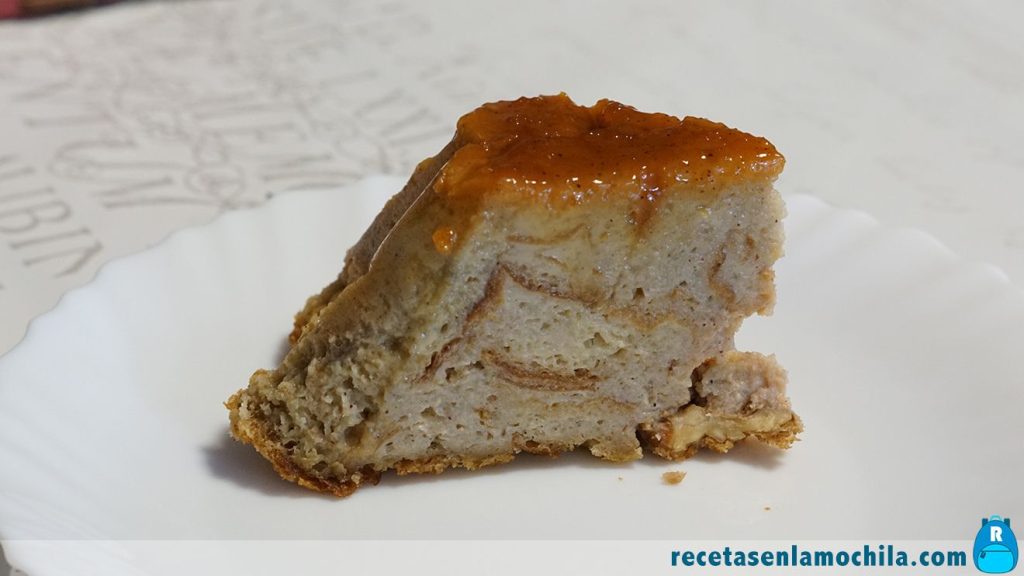Receta de pudin casero
