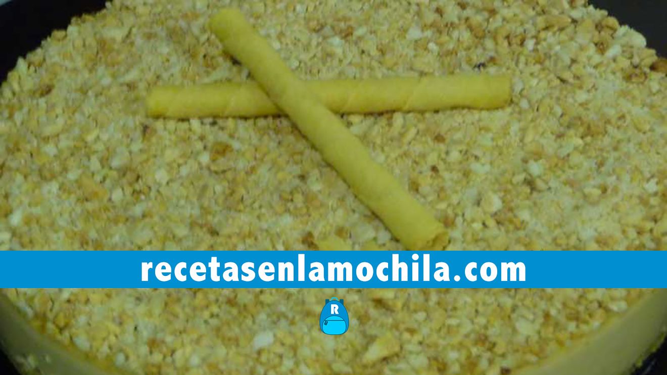 Tarta de turrón con Thermomix
