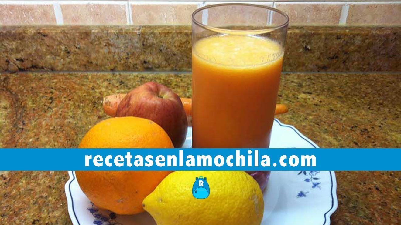 Zumo de limon y naranja vitaminas Thermomix