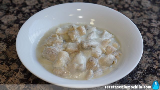 Pechugas de pollo al roquefort