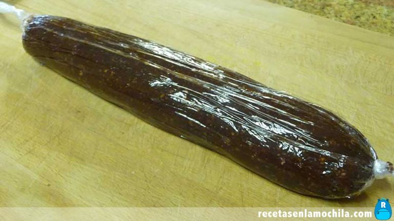 Cómo hacer morcilla de chocolate con Thermomix