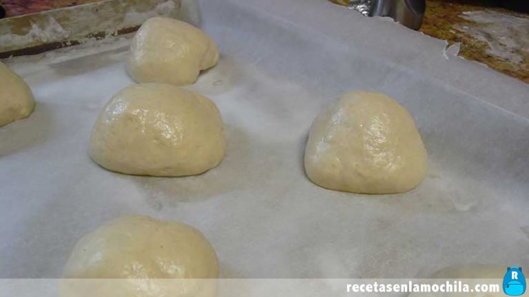 Receta de bollos preñaos con Thermomix
