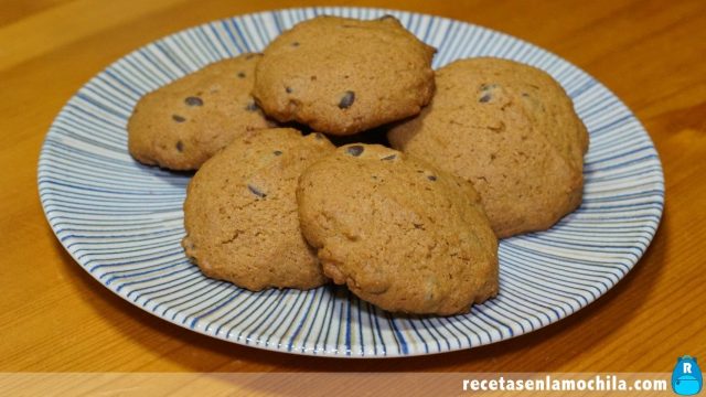 Galletas con pepitas de chocolate