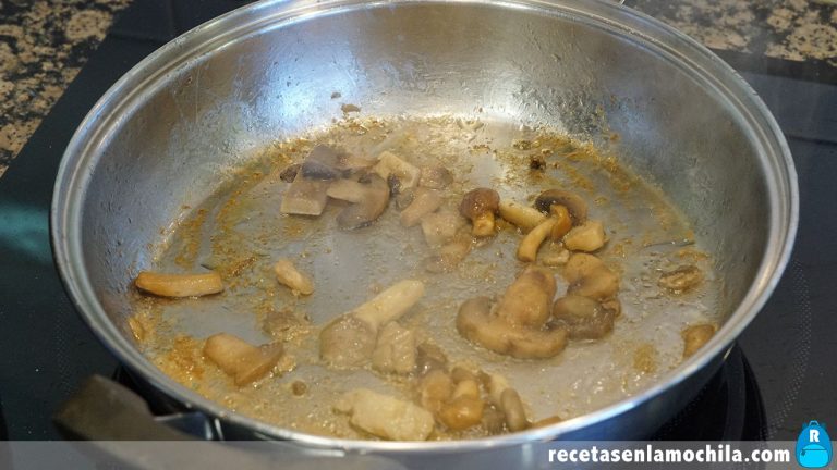 Cómo preparar arroz meloso con solomillo y setas