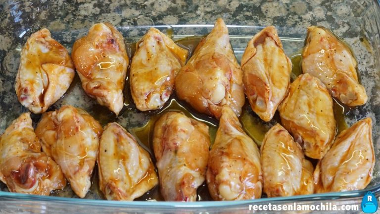 Cómo hacer alitas de pollo teriyaki