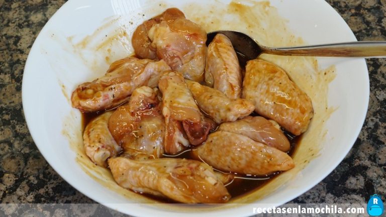 Cómo preparar alitas de pollo teriyaki