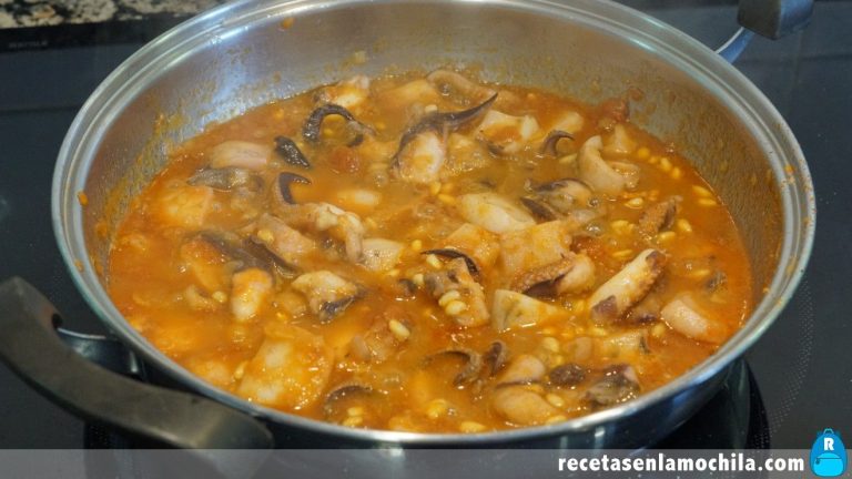 Receta de sepia a la mallorquina