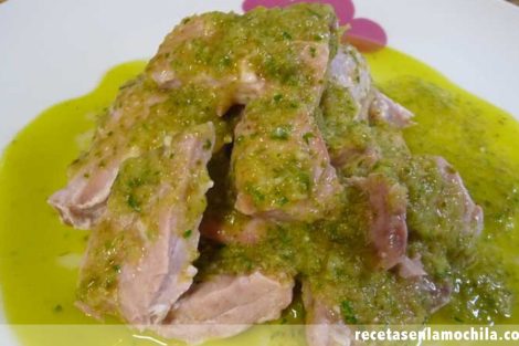 Atún a la vinagreta con Thermomix